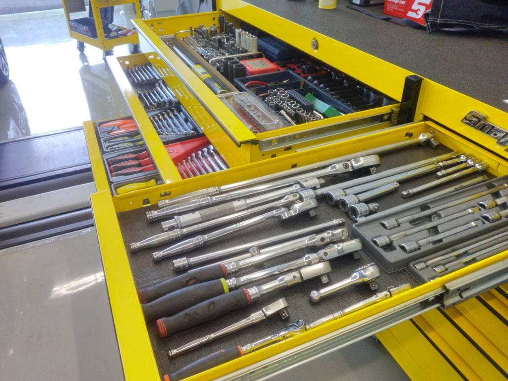 メカニックの工具箱を紹介！