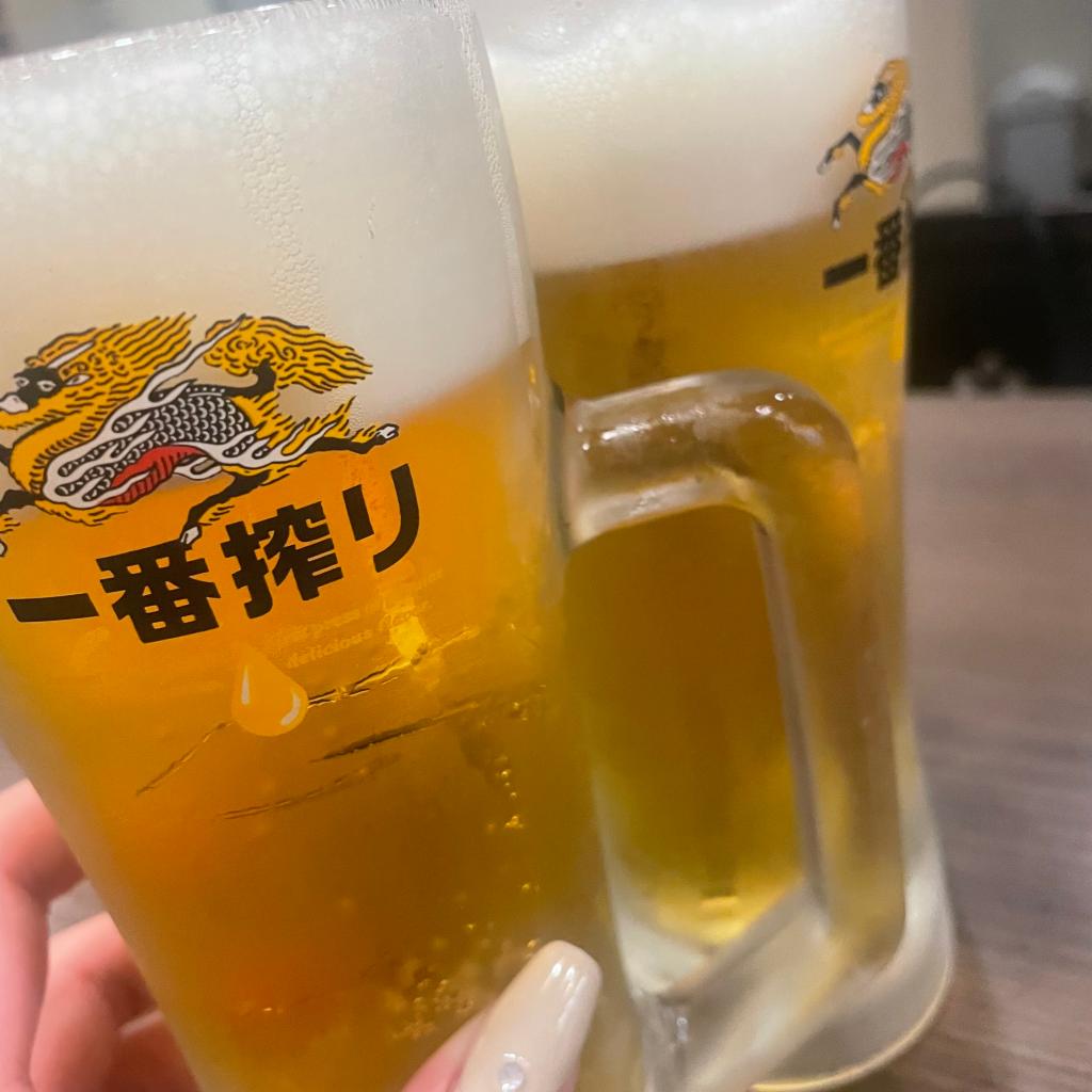 冷たーーーい🍺