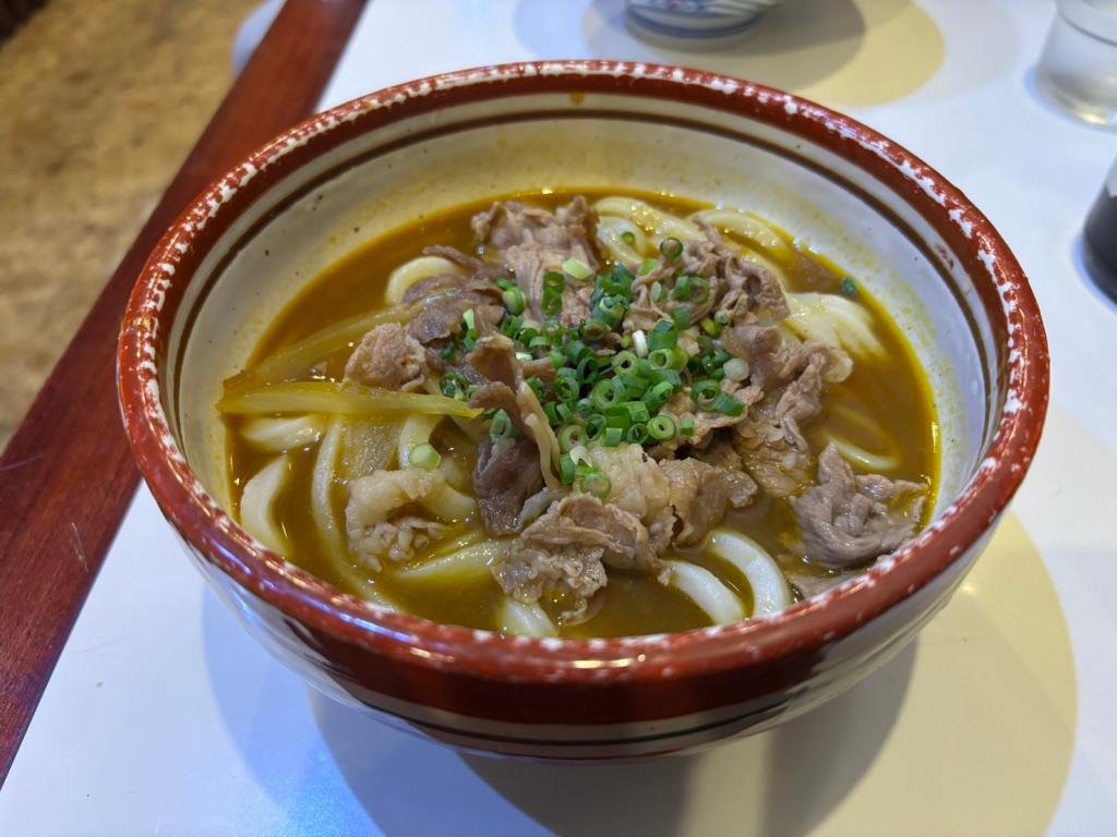 〆のうどん