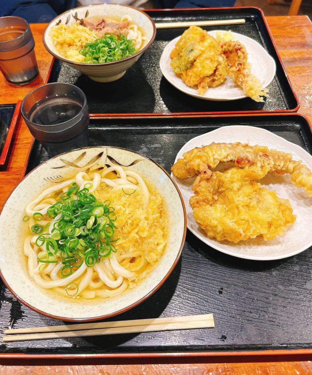 休日のうどん時間